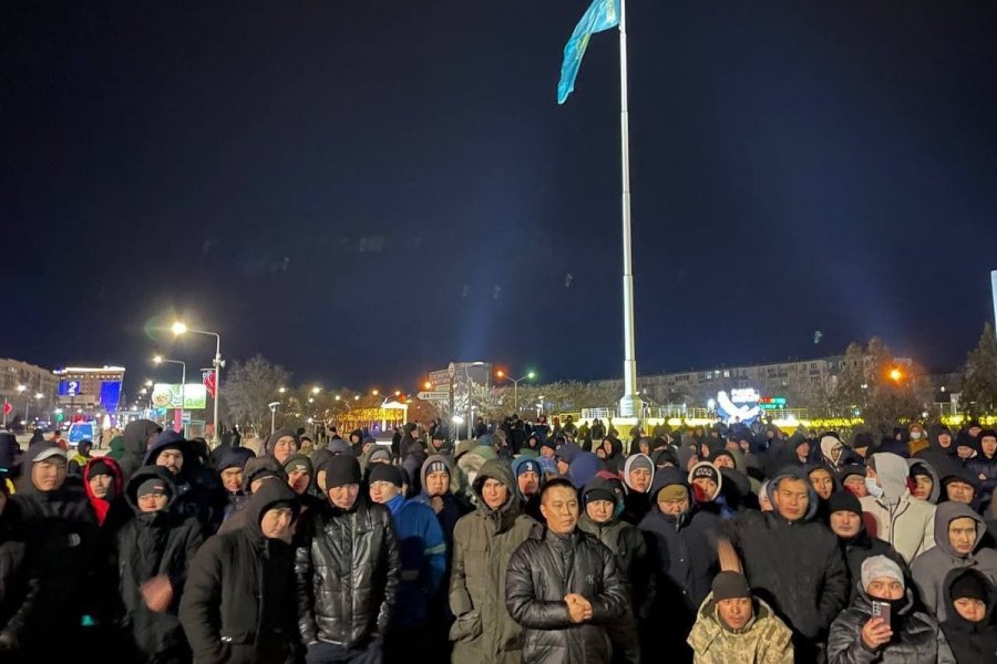 Протесты и беспорядки в Казахстане