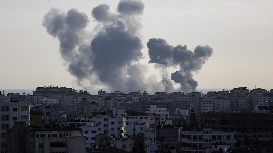 Израиль нанес ответный удар по объектам ХАМАС в Газе