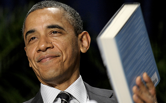 Первый том книги Обамы установил рекорды в первый день продаж